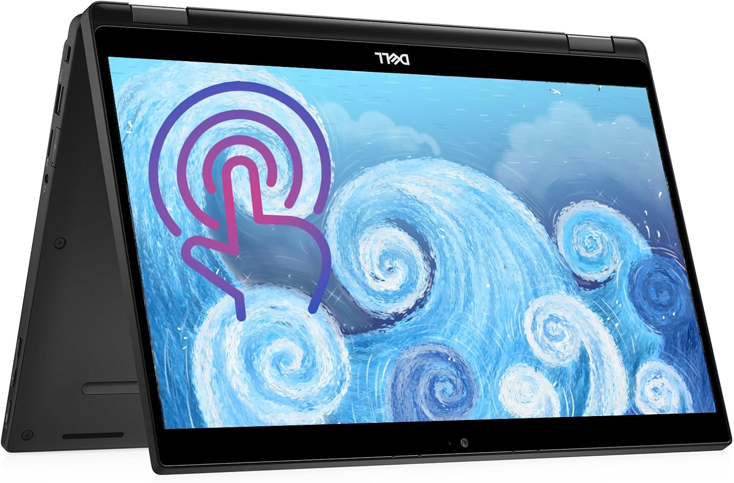 Dell Latitude 7390 2-in-1 Touchscreen Laptop Computer, Intel Core i5-8350U up to 3.6GHz, 512GB SSD, 8GB RAM, Type-C, 13.3' 1080p Full HD, Webcam, Windows 11 Pro (Renewed)