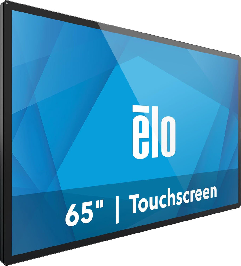 Elo 6554L - 65' 4K Touchscreen Signage - TouchPro PCAP Anti-Friction 40 Touch, 3840 x 2160, Black