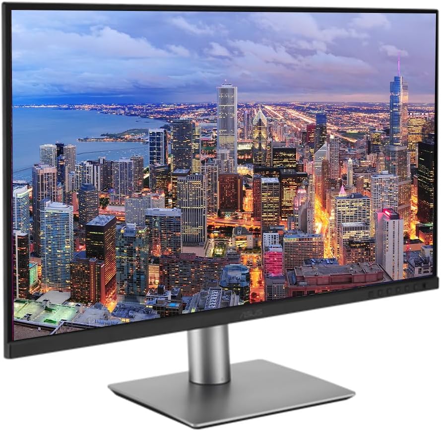 Asus ProArt PA329CRV 32-inch 2160P 4K UHD IPS Professional Monitor, 2-Pack Bundle with USB-C 96W PD, Daisy Chain DisplayPort, HDMI, USB Hub and Integrated Speakers