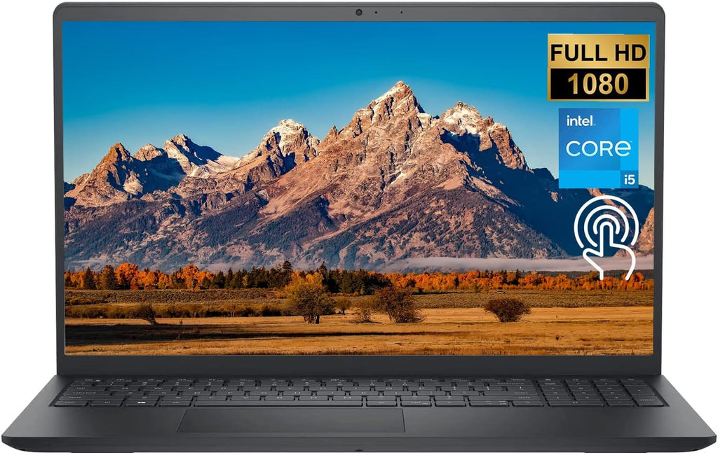 Dell Inspiron 3511 Laptop, 15.6' Full HD Touchscreen, Intel Core i5-1135G7 (Beats Intel i7-1065G7), 12GB DDR4 RAM, 256GB PCIe SSD, SD Card Reader, HDMI, Wi-Fi, Windows 11 Home, Black (Renewed)