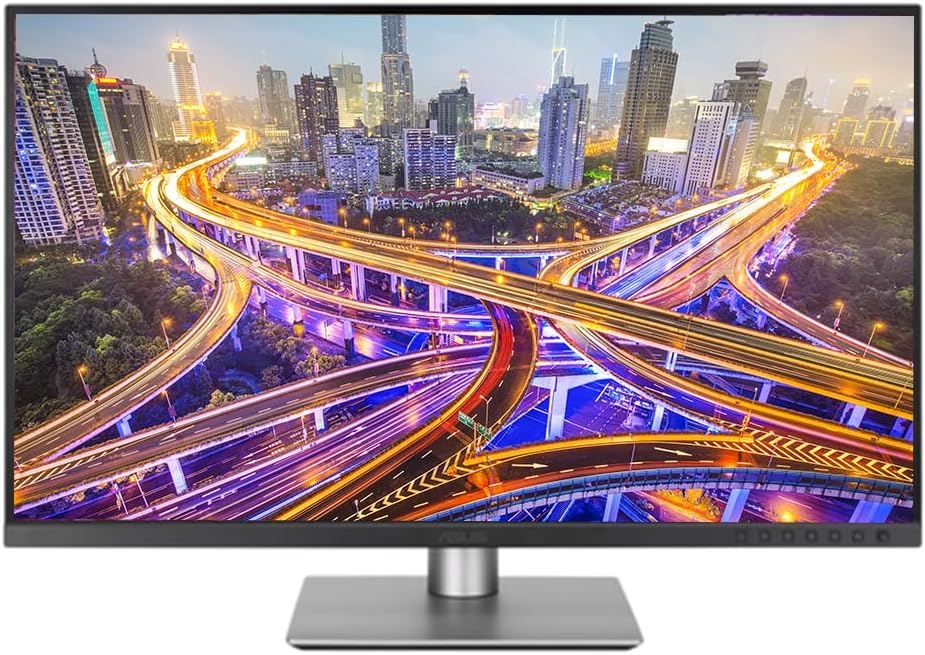 Asus ProArt PA279CRV 27-inch 2160P 4K UHD IPS Professional Monitor, 2-Pack Bundle with USB-C 96W PD, Daisy Chain DisplayPort, HDMI, USB Hub and Integrated Speakers