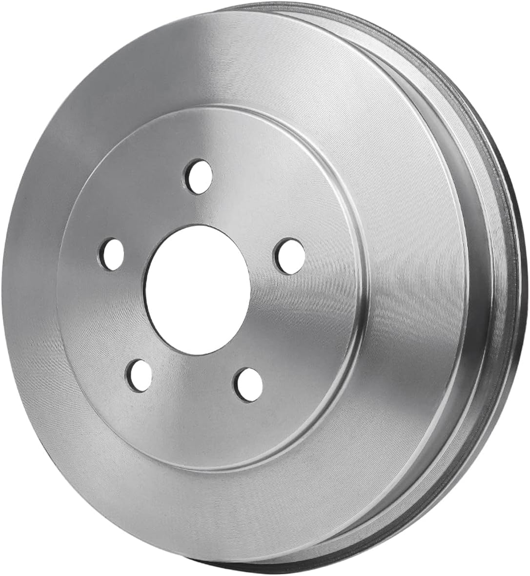 Detroit Axle - Front Drilled Slotted Brake Rotors + Rear Drums Replacement for 2003-2006 Chrysler Sebring (Sedan, Convertible) - 4pc Set