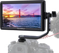 FEELWORLD FW568 V3 Upgrade 6 Inch Camera Field Monitor with 4k HDMI Ultra Bright Screen 3D Lut Small Full HD 1920x1080 IPS Video Peaking Focus for DSLR Cameras Include Sunshade and Tilt Arm Mount