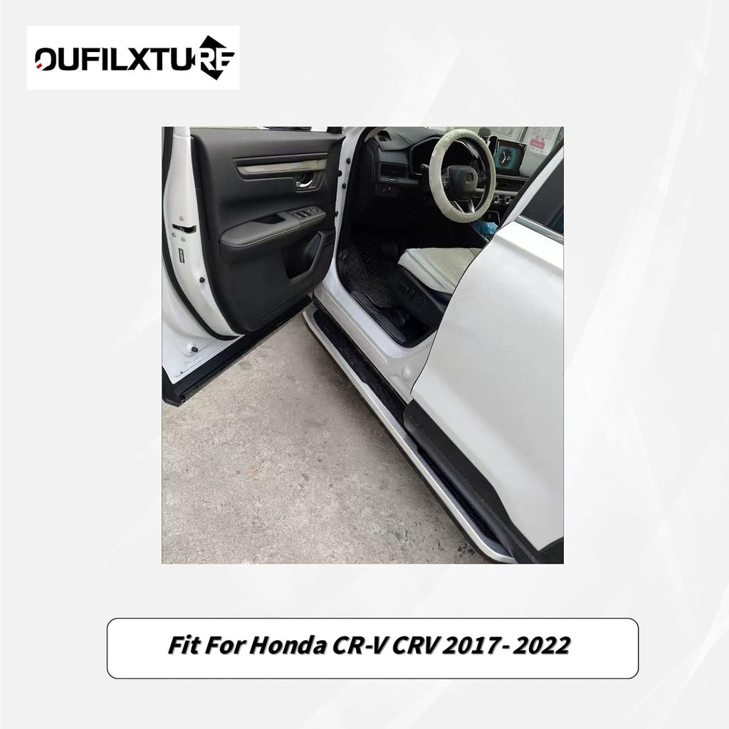 Running Boards Fit for Honda CR-V CRV 2017 2018 2019 2020 2021 2022 Side Steps Nerf Bars Protector Aluminum Accessories