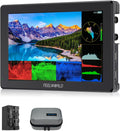 FEELWORLD T7S PRO 7 Inch 2000nit Aluminium Camera Field Video Monitor 1920x1200 IPS 4K HDMI 60 3G SDI Waveform LUT HDR with F750 4400mAh Battery and Bag