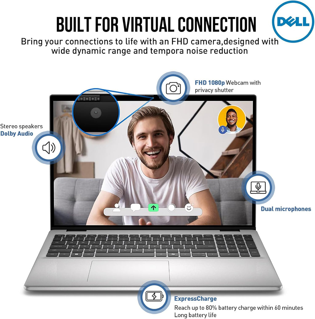 Dell 16 Elitebook Touchscreen Laptop Computer, 16' FHD+ Touch Screen Business Laptop, Intel Core 5 (>i7-1355U), 16GB DDR5 1TB SSD, Windows 11 Pro|Backlit 10-Key|Wi-Fi 6E
