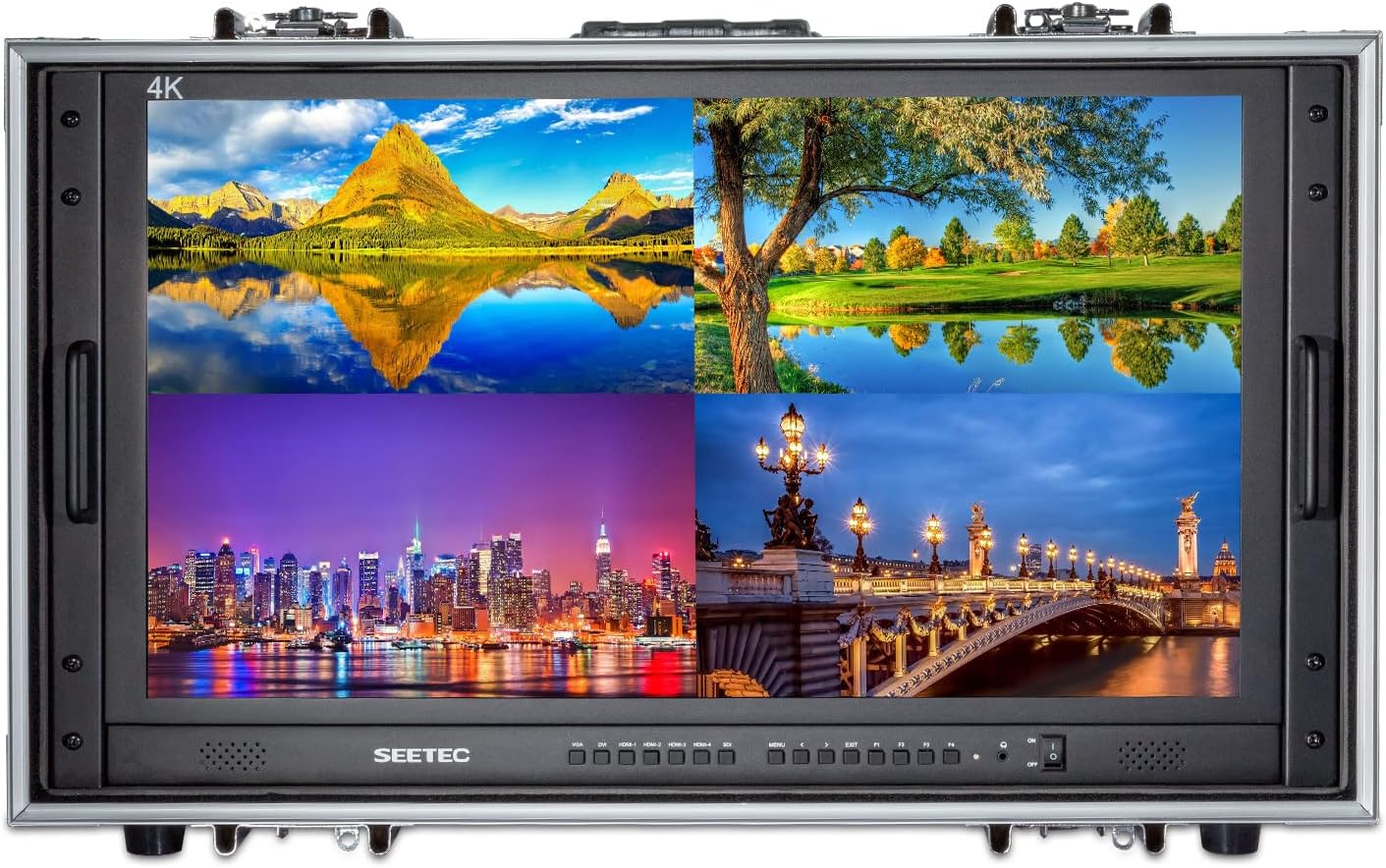 4K280-9HSD-CO 27 Inch 4K Ultra-HD Resolution Carry-on Broadcast Director Monitor