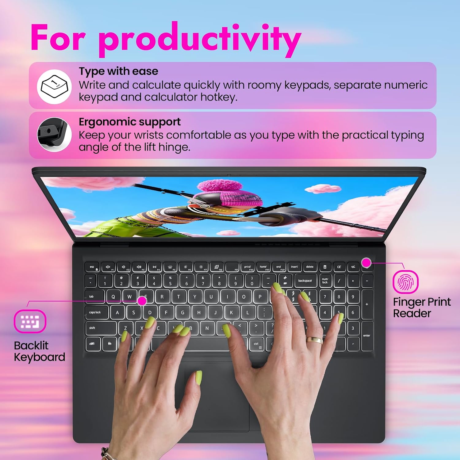 Dell 2026 15.6' Touchscreen Laptop DC15250 – Intel 10-Core i7-1355U (Up to 5.0GHz), 32GB RAM, 1TB SSD, FHD Display, Wi-Fi 6, Windows 11 Pro, Fast Business & Student Notebook