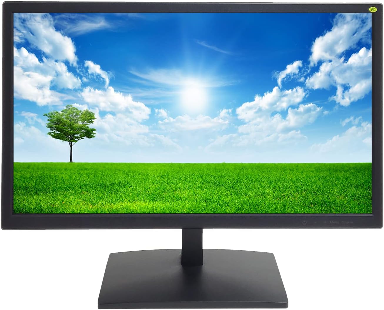 1stPV 19.5' Super HD 5MP/2592×1944 HD-TVI, AHD, CVI & CVBS 16:9 Professional Security Monitor, 1 HDMI, 2 BNC Inputs & 1 Outputs, working with 5MP security cameras directly in addition to DVR/NVR & PC