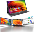 KYY 15.6' Portable Monitor and Portable Triple Laptop Screen Extender for Mac/Wins/Chrome