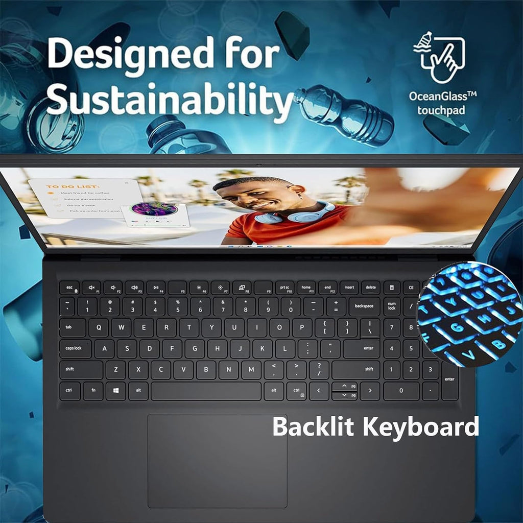 Dell 16 Touchscreen Laptop -AMD Ryzen Ryzen 7 250 Beat Ultra 7 155H -16inch FHD+ Touch -32GB RAM| 1TB SSD -Backlit Keyboard -Office 365 -Windows 11 Pro -Copilot Laptop Portatil PC- Business College