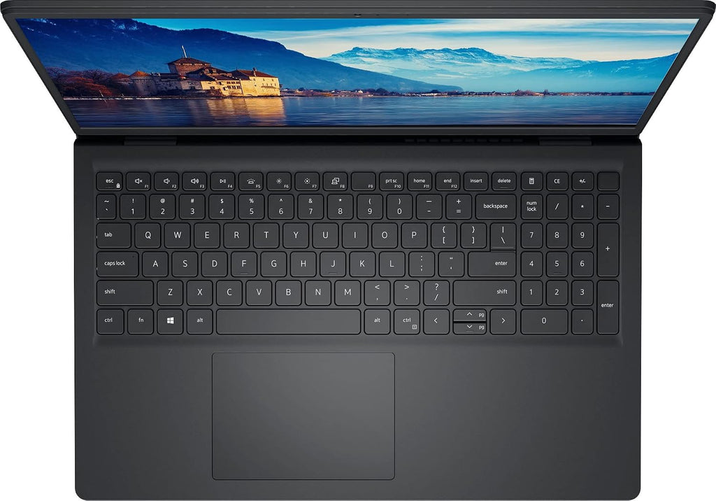 Dell Inspiron Laptop, 15.6' HD Display, AMD Ryzen 5 3450U Processor, 16GB RAM, 1TB SSD, Webcam, HDMI, SD Card Reader, Wi-Fi, Windows 11 Home, Carbon Black