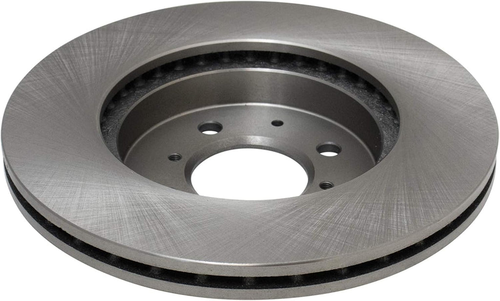 TRQ Front Brake Pad and Rotor Set Semi Metallic Vented Rotors Compatible with 1996-2005 Honda Civic 2010-2014 Insight