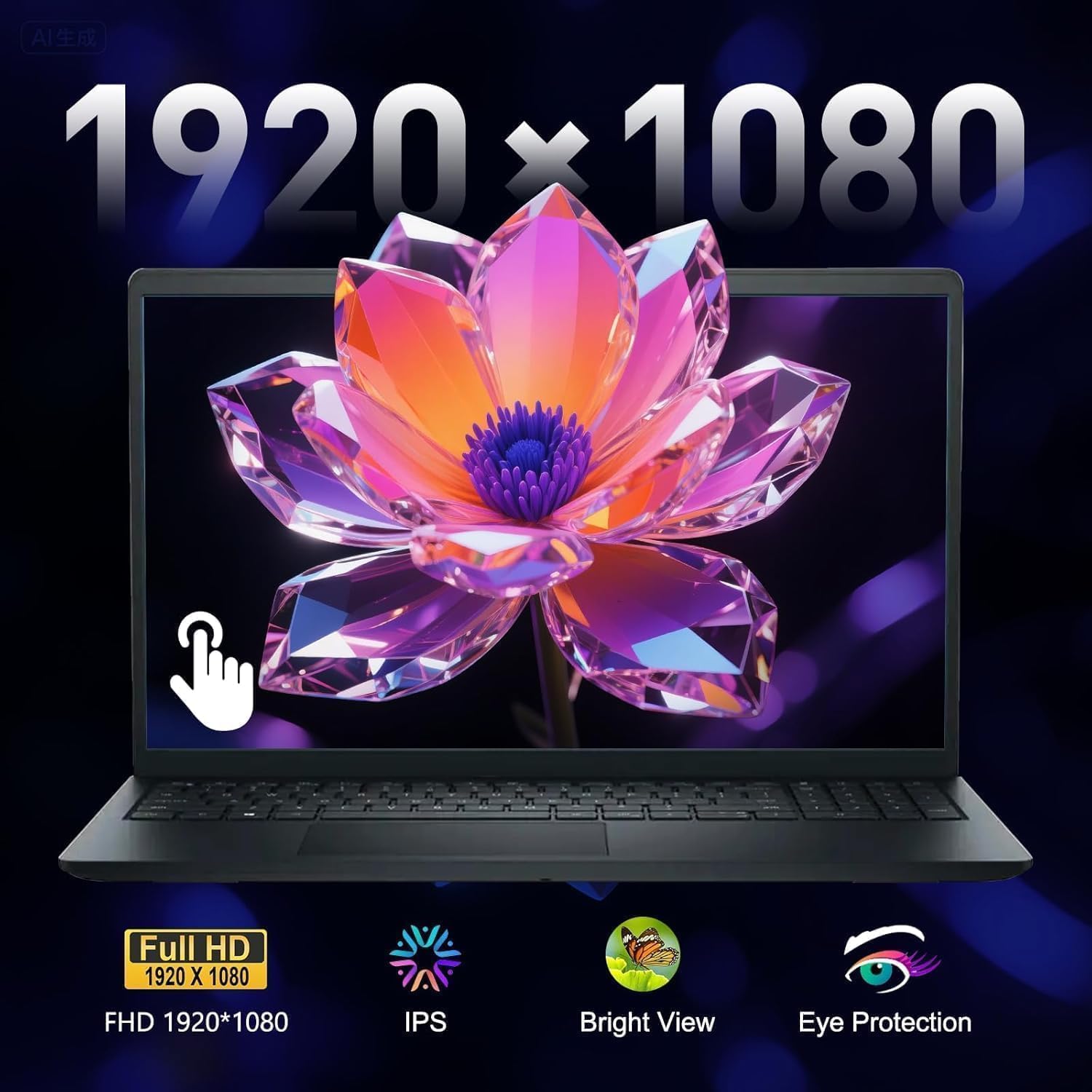 Dell Inspiron 15.6' FHD Touchscreen Laptop 2026 Edition | Latest 13th Gen Intel Core i5 (Beat i7-1250U) | 16GB RAM | 768GB Storage (256GB PCIe SSD + 512GB External) | Win 11 with Office 365 for Web