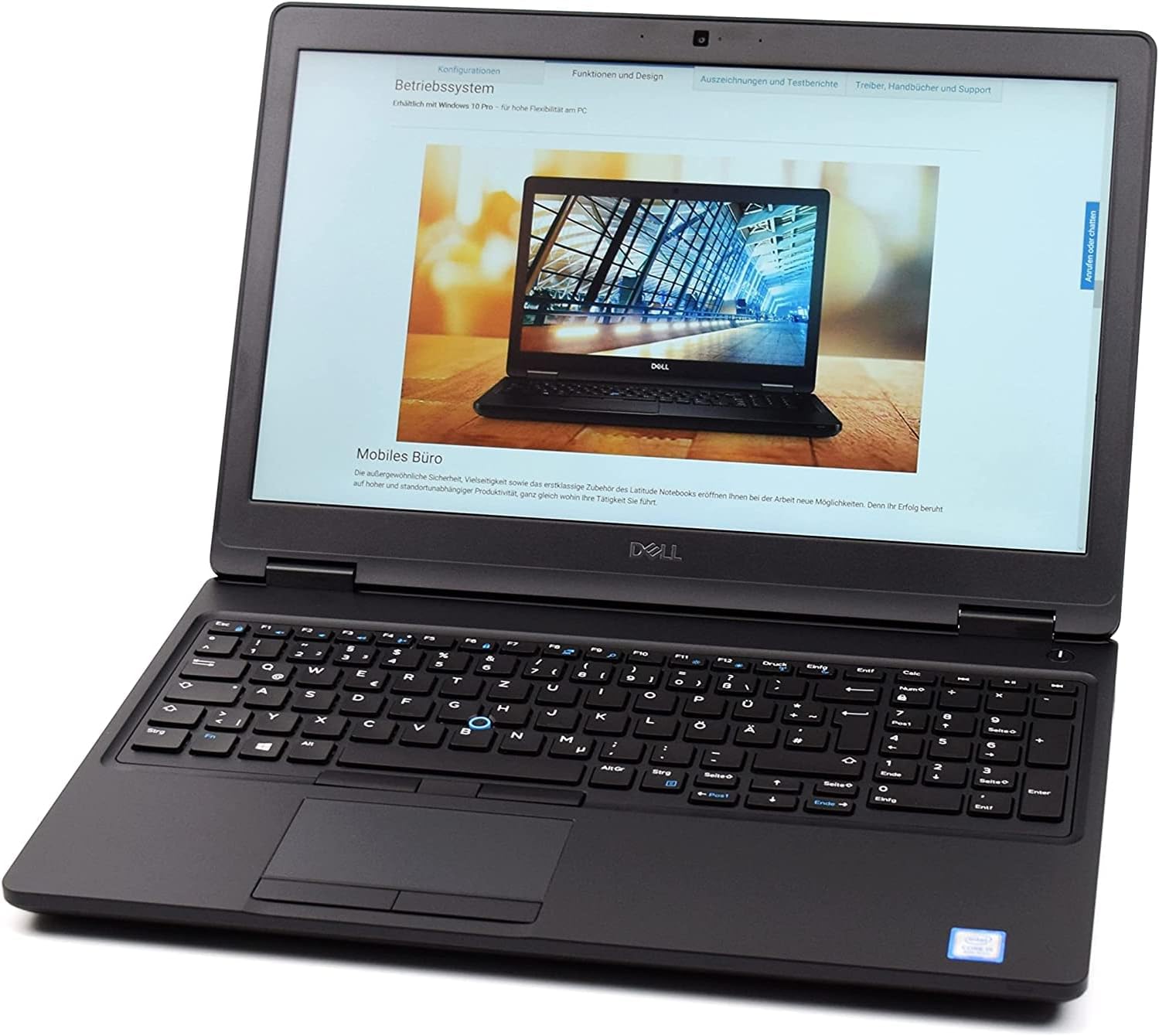 Dell Latitude 5590 Workstation Laptop | Intel Core i7 8th Gen Quad Core CPU | 32 GB RAM - 1 TB SSD | 15.6' Display with Webcam | Wi-Fi | Bluetooth | HDMI | Microsoft Office | Windows 11 (Renewed)