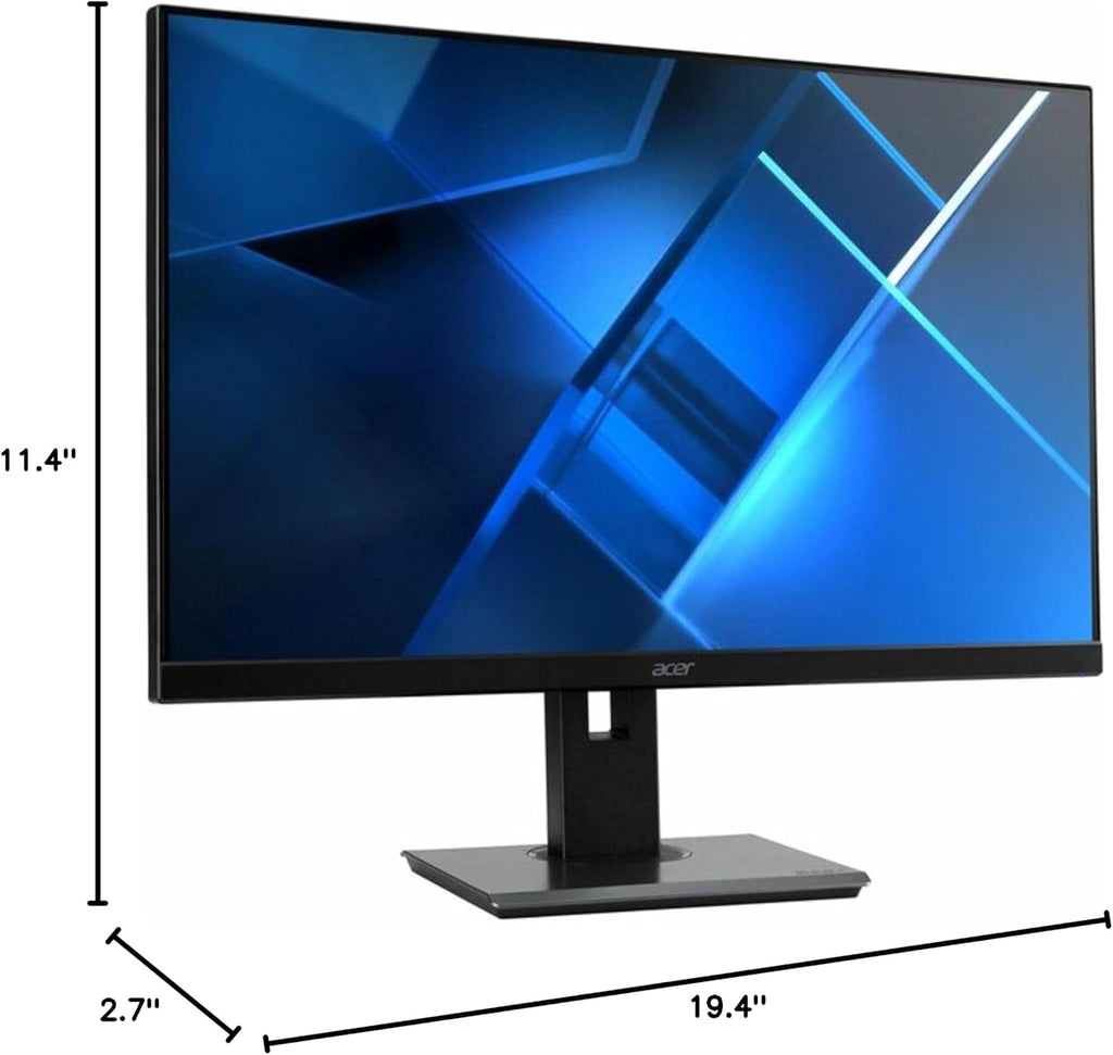 acer Vero B227Q E3 Full HD LED Monitor - 16:9 - Black