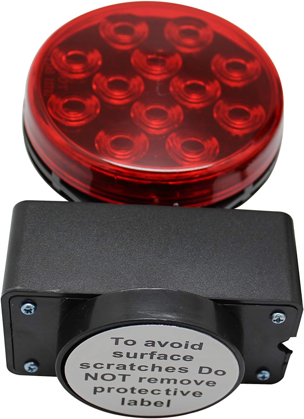 MAXXHAUL 50015 12V Magnetic LED Towing Lights With Magnetic Base - DOT Compliant, Pack of 6