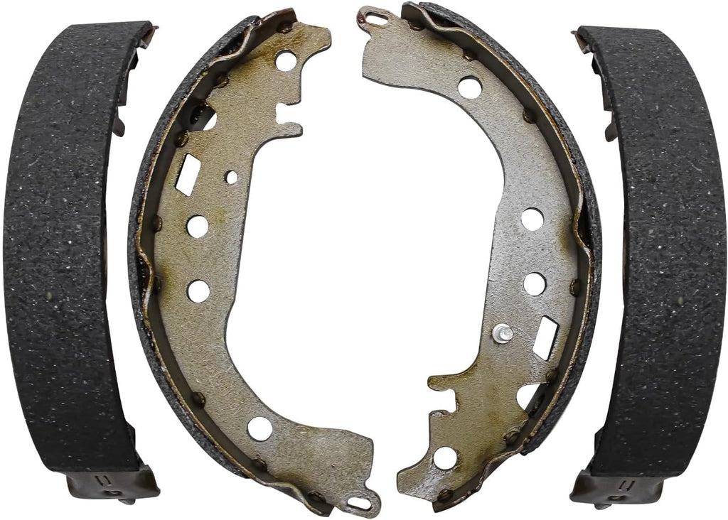 Detroit Axle - Brake Kit for Rear Drum Brakes 02-05 Toyota Celica Front Disc Rotors Ceramic Pads 2002-05 Drums Semi-metallic Shoes Replacement