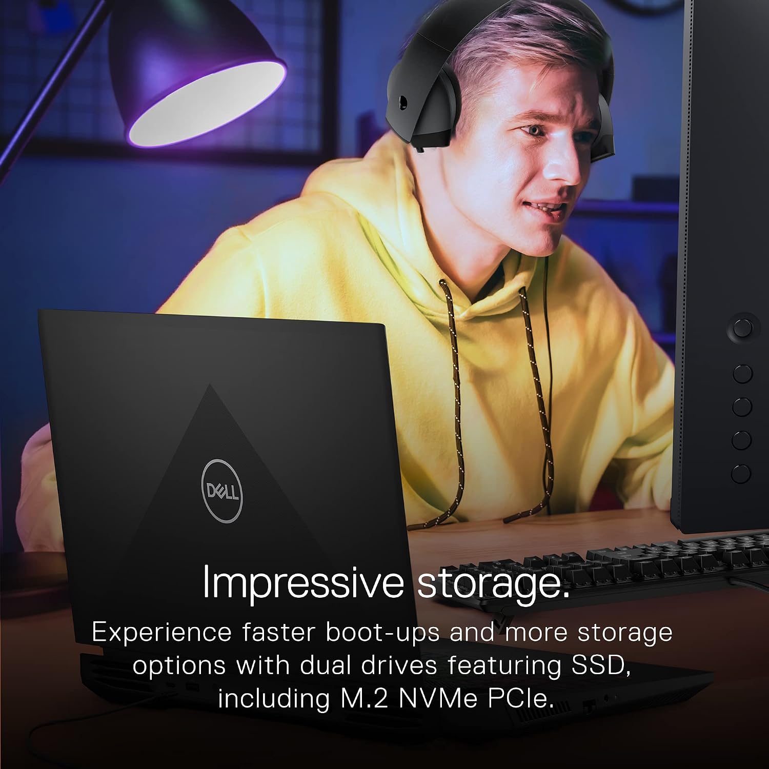 Dell G15 5520 15.6 Inch Gaming Laptop – 1080p FHD 120Hz DisplayIntel Core i7-12700H16GB DDR5 RAM512GB SSDNVIDIA Geforce RTX 3060 6GB GDDR6Intel Wi-Fi 6USB CWindows 11 – Dark Shadow Grey (Renewed)