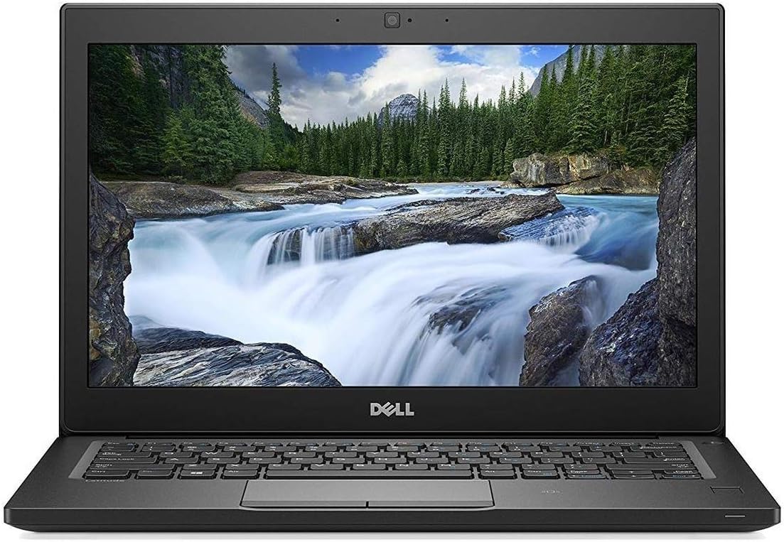 Dell Latitude 7290 Intel Core i7-8650U X4 1.9GHz 16GB 256GB SSD 12.5', Black (Renewed)