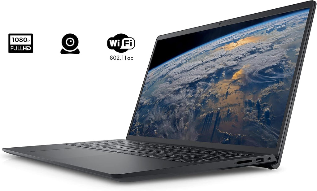 Dell 2022 Inspiron 15 3511 Laptop, 15.6' FHD Touchscreen, Intel Core i5-1035G1, 16GB RAM, 1TB PCIe NVMe M.2 SSD, SD Card Reader, Webcam, HDMI, WiFi, Windows 11 Home, Black