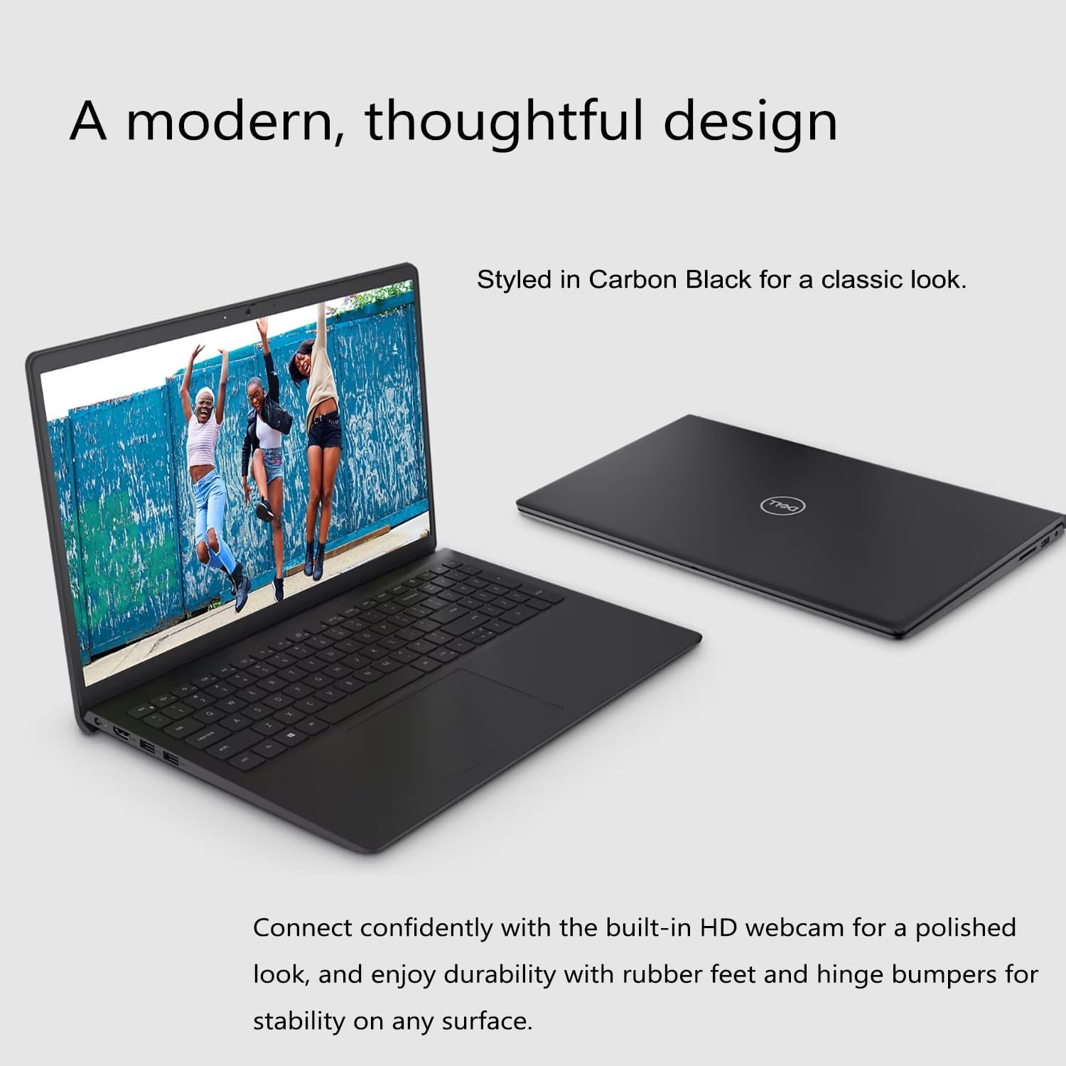 DELL Inspiron 3000 Series 3520 Laptop, 15.6' FHD Touchscreen, Intel Core i5-1155G7, 32GB DDR4 RAM, 1TB PCIe SSD, Webcam, SD Card Reader, Wi-Fi, Windows 11 Home, Black
