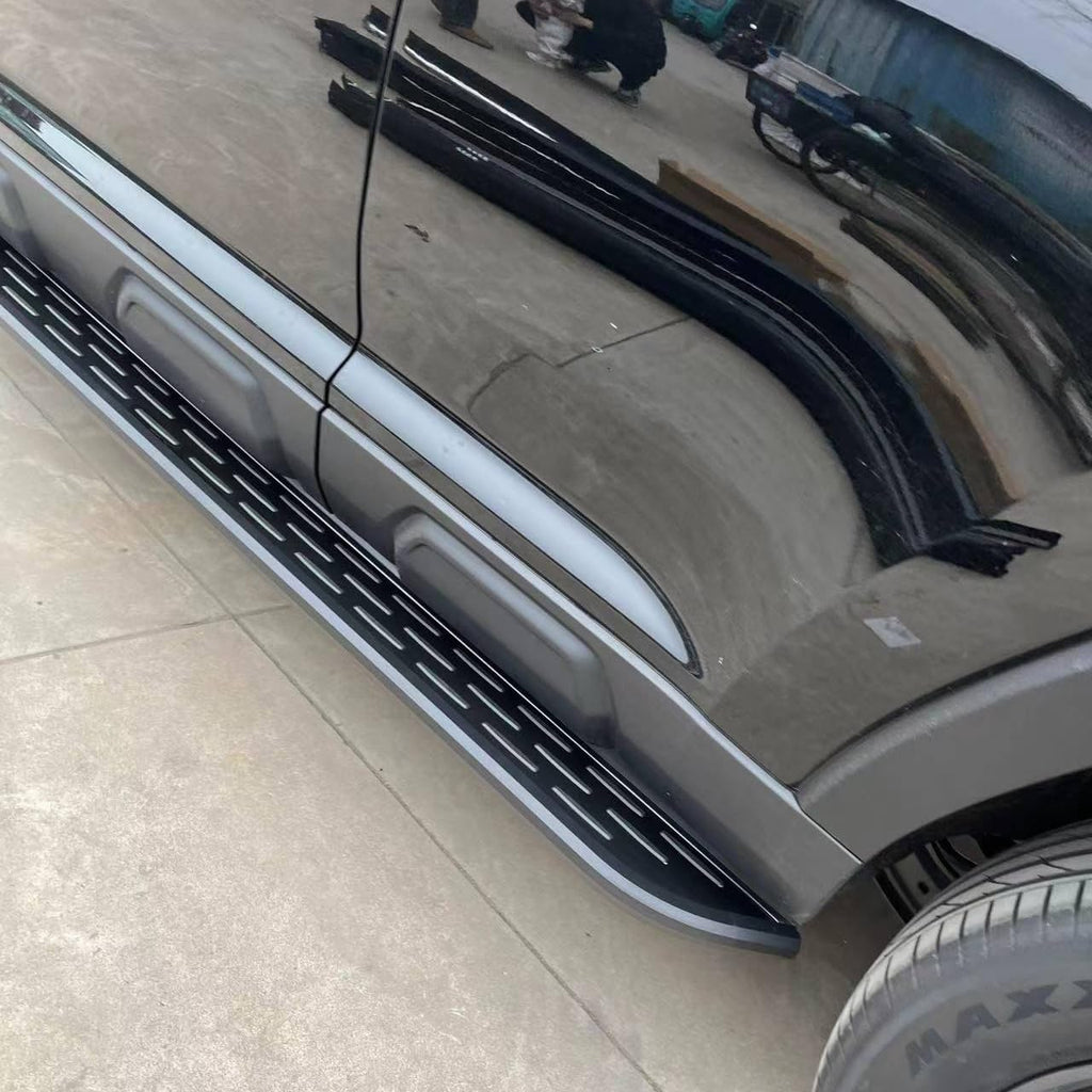 2pcs Running Board for Rivian R1T 2021-2024 Automotive Exterior Accessories Side Step NerfBar Aluminium Pedal (with Brackets)