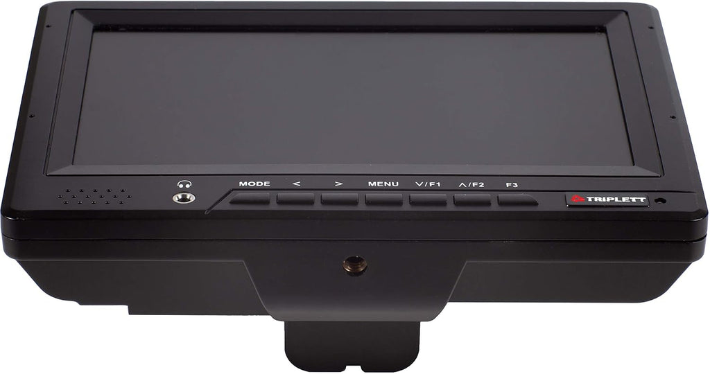 Triplett HDCM-4K Ultra-Compact 7-inch HD 4K Security Test Monitor with HDMI, Composite BNC-In/BNC-Out, and Component BNC