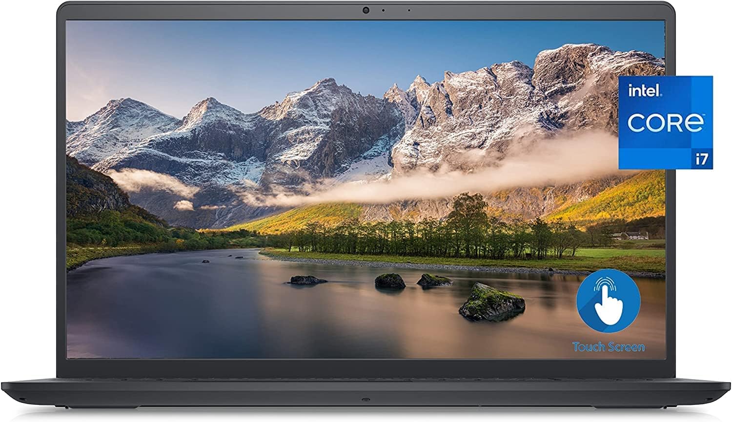 Dell 2023 Inspiron 15 3530 Laptop, 15.6' FHD Touchscreen, Intel i7-1355U Processor, 64GB DDR4 RAM, 2TB PCIe SSD, Wi-Fi, Webcam, HDMI, Windows 11 Home, Black