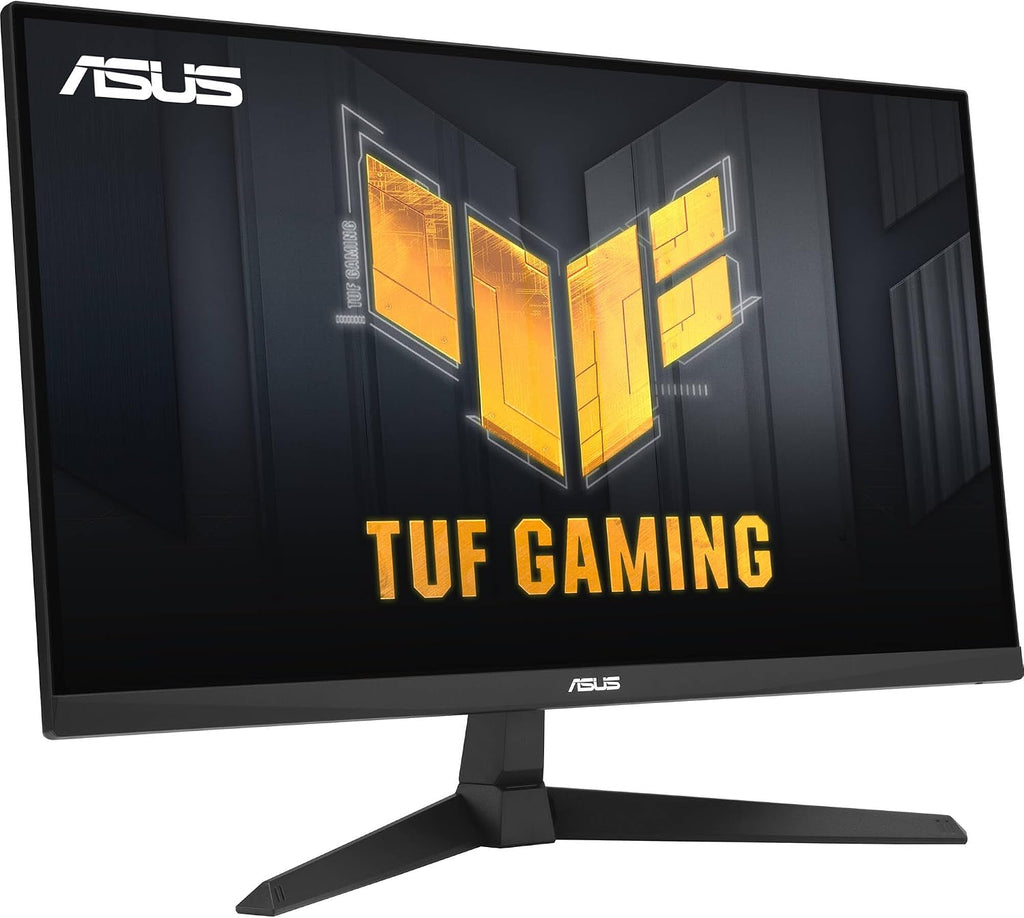 ASUS TUF Gaming 27' FHD IPS Monitor with 1ms Response Time, 180Hz Refresh Rate, Anti Glare, Flicker Free, VESA Mount (100mm), Displayport, HDMI & Dockztorm USB Port Expander, Black (VG279Q3A) 2 Pack