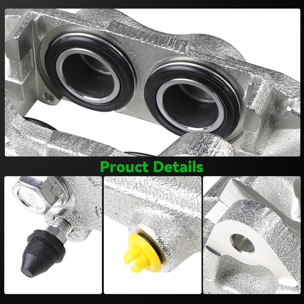 Front Brake Calipers with Hardware Kit, Left & Right Brake Calipers Set Fit for Toyota 4Runner FJ Cruiser Tacoma