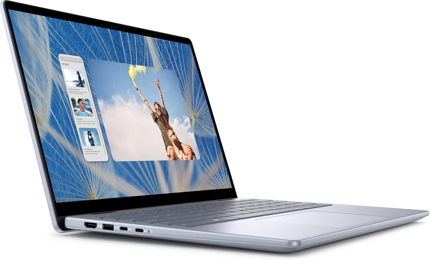 Dell Inspiron 14 2-in-1 Laptop, 14' WUXGA IPS Touchscreen, Intel 5 120U 10-Core, Intel Iris Xe Graphics, 48GB DDR5 2TB SSD, Backlit Keyboard, Fingerprint, Wi-Fi 6E, 1080p FHD Camera, Win11 Home