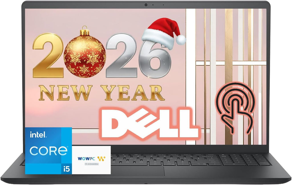 Dell Inspiron 15.6' FHD Touchscreen Business Laptop | 13th Gen Intel Core i5 (Beat i7-1250U) | 16GB RAM | 2TB PCIe SSD | Long Battery Life | WiFi 6 | Copilot AI | USB-C | Windows 11 | WOWPC USB