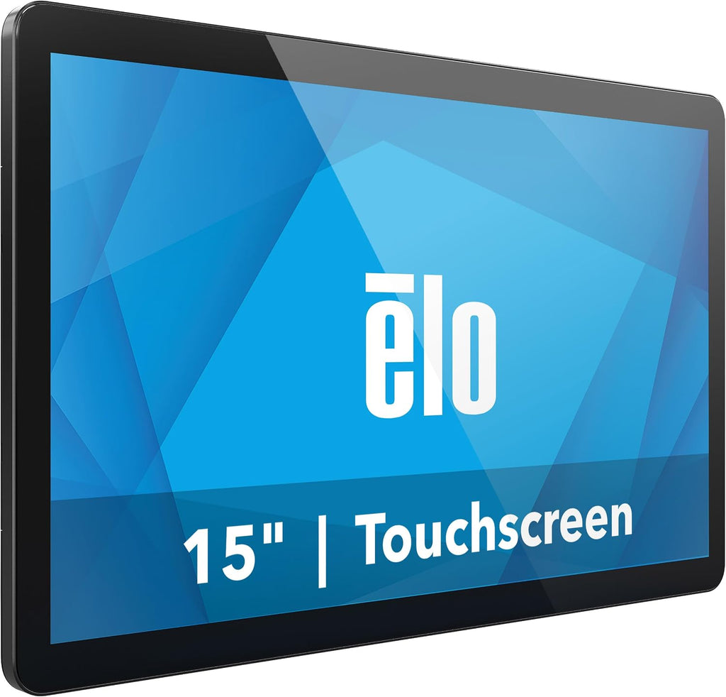 Elo 1504L - 15' Touchscreen Monitor with Anti-Glare Glass - TouchPro PCAP 10 Touch, 1920 x 1080, No Stand, Black