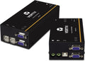 Vertiv Avocent LV 3020P High-Performance HD KVM Extender Kit with Receiver & Transmitter, VGA, Dual Monitor, Extend up to 300 m. / 1,000 ft. (3020P)
