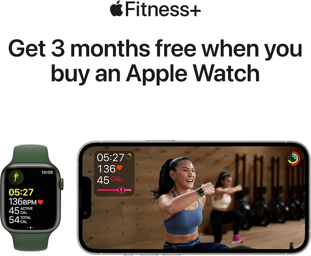 Apple Watch Series 7 (GPS + Cellular, 45MM) Graphite Stainless Steel Case with Midnight Sport Band (Renewed)