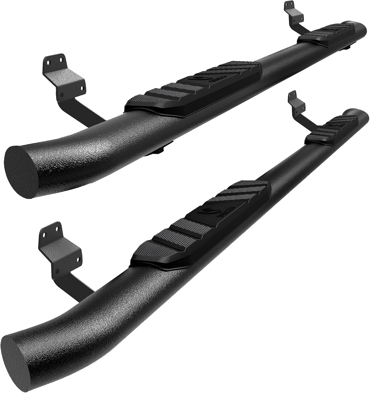 Tyger Auto 3.5' Rider Running Boards Compatible with 2015-2026 Ford F-150; 2017-2026 F-250 F-350 Super Duty (Not fit Lightning EV) | Supercab | TG-SS2F35228 | Side Step Rail Nerf Bars