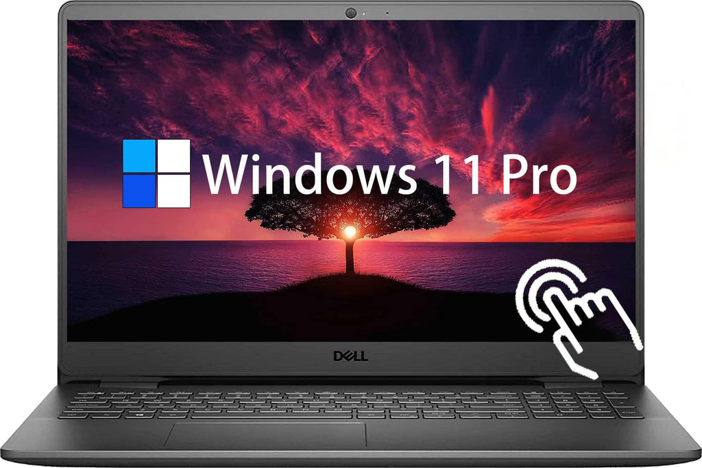 Dell Inspiron 15.6 Inch FHD Touchscreen Business Laptop, Core i5-1035G1 (Beats i7-7500U) Up to 3.6GHz, Windows 11 Pro, 16GB RAM, 512GB SSD, AC WiFi, Bluetooth, Media Card Reader