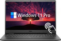 Dell Inspiron 15.6 Inch FHD Touchscreen Business Laptop, Core i5-1035G1 (Beats i7-7500U) Up to 3.6GHz, Windows 11 Pro, 16GB RAM, 512GB SSD, AC WiFi, Bluetooth, Media Card Reader