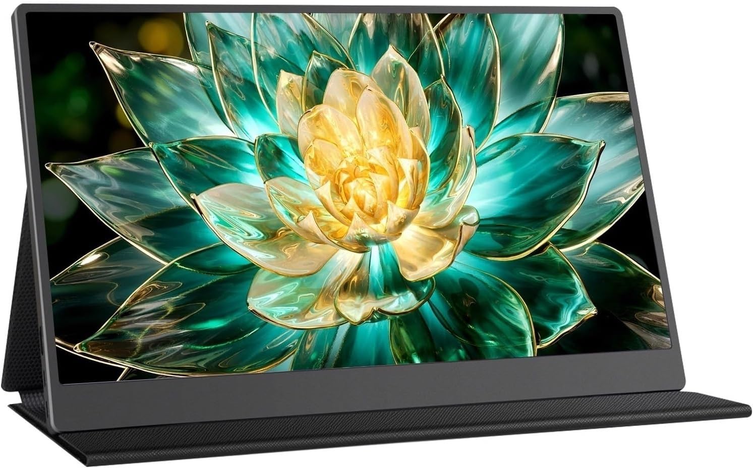 Portable Monitor for Laptop 15.6 Inch 1920 * 1080 60Hz IPS Portable Display for Laptop Computer Office Mobile Phone Extended Sub-Screen Portable Gaming Monitor