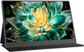Portable Monitor for Laptop 15.6 Inch 100% sRGB 3840 * 2160 FHD IPS Portable Monitor for Travel Second Screen for Laptop Portable Gaming Monitor