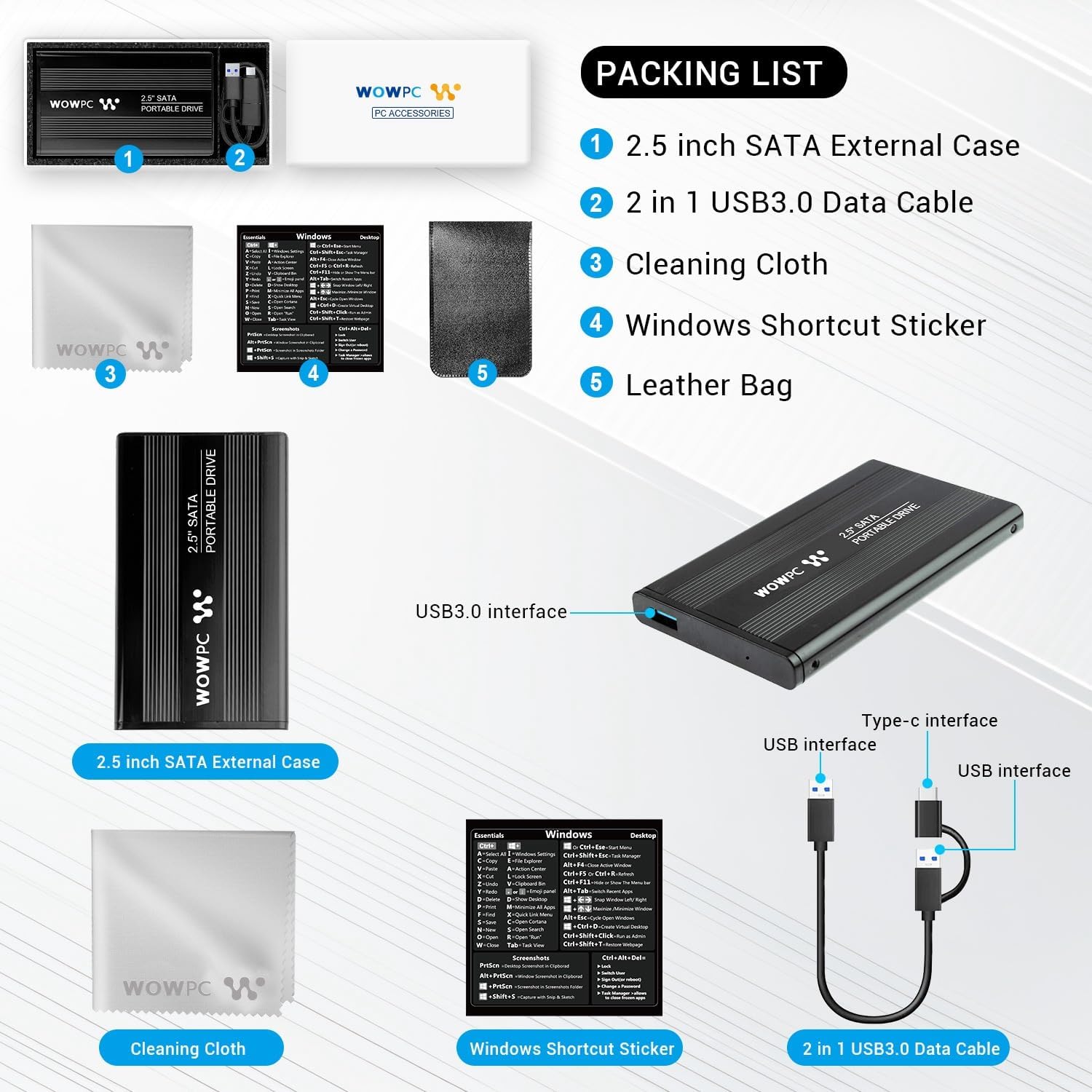 Dell 15.6' FHD Touchscreen Laptop Computer | Intel Core i5-1334U CPU | 32GB RAM | 2.5TB Storage (2TB PCIe SSD + 512GB External) | WOWPC Bundle | Long Battery Life | Windows 11 with Microsoft Office