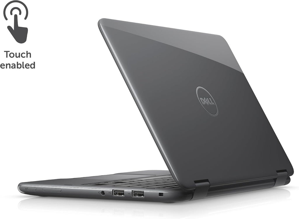 Dell i3168-3272GRY 11.6' HD 2-in-1 Laptop (Intel Pentium, 4GB, 500 GB HDD, Windows 10) - Gray