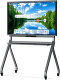 Shiarffe R9 Smart Board 55 Inch 4K Interactive Whiteboard All-in-One Touchscreen Digital Display 16GB RAM + 256GB Storage Built-in 60W Speaker for Classroom Hybrid Work (Board Only)