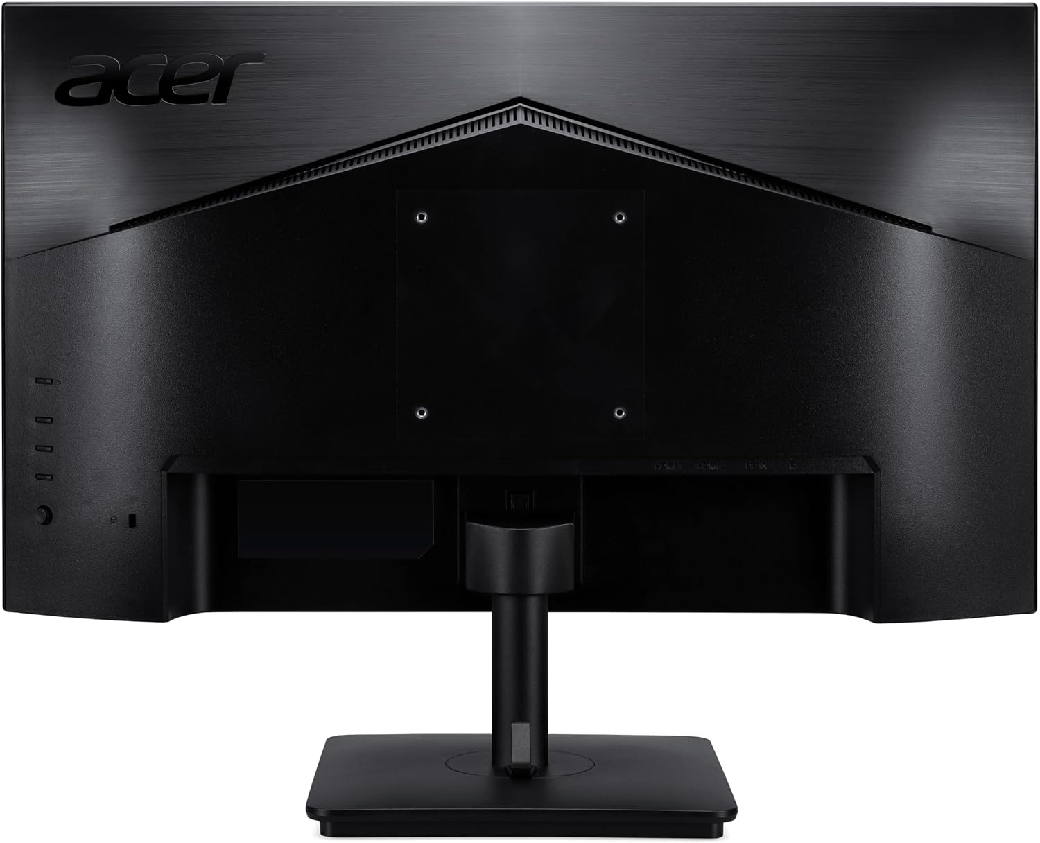 Acer 27' FHD IPS Monitor with 4ms Response Time, Anti Glare, VESA Mount (100 x 100mm), HDMI, VGA & Dockztorm USB Port Expander, Black Color