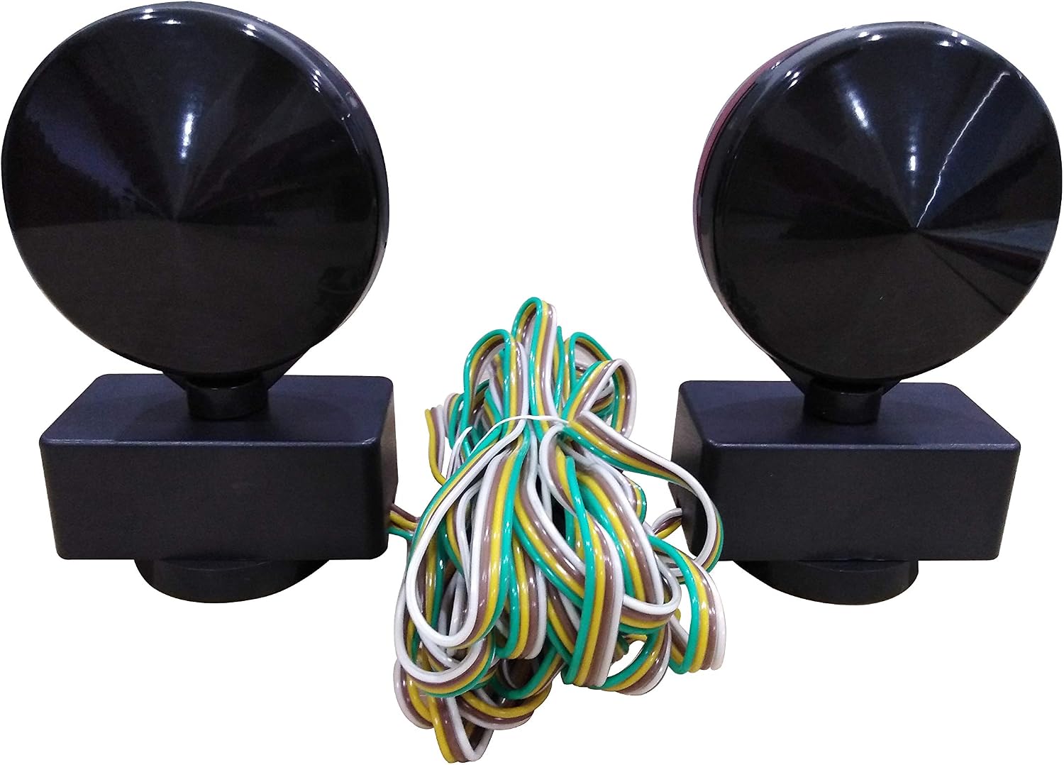 MAXXHAUL 50015 12V Magnetic LED Towing Lights With Magnetic Base - DOT Compliant, Pack of 6