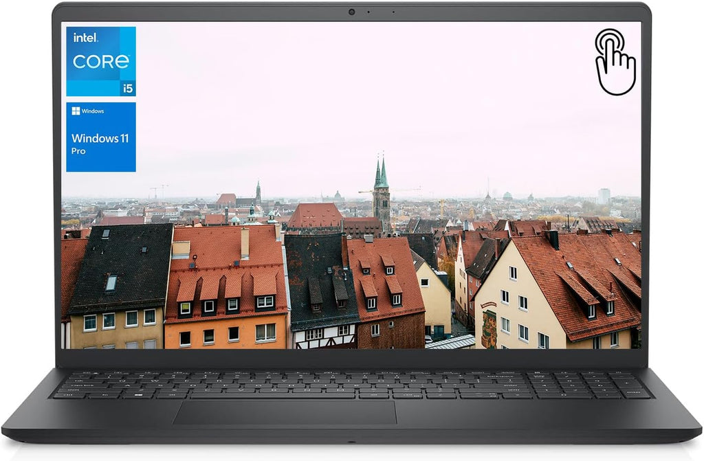 DELL Inspiron 15 3530 Business Laptop, 15.6' FHD Touchscreen, Intel Core i5-1335U, 16GB RAM, 1TB SSD, SD Card Reader, Numeric Keypad, Webcam, HDMI, Wi-Fi 6, Windows 11 Pro, Black
