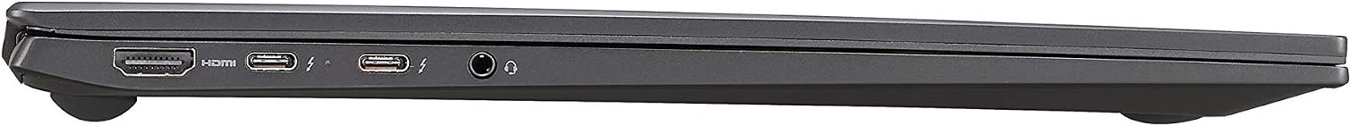 LG gram 16Z90P Laptop 16' Ultra-Lightweight, (2560 x 1600), Intel Evo 11th gen CORE i7, 16GB RAM, 1TB SSD, Windows 11 Home, 22 Hour Battery, Alexa Built-in, 2X USB-C, HDMI, USB-A - Black