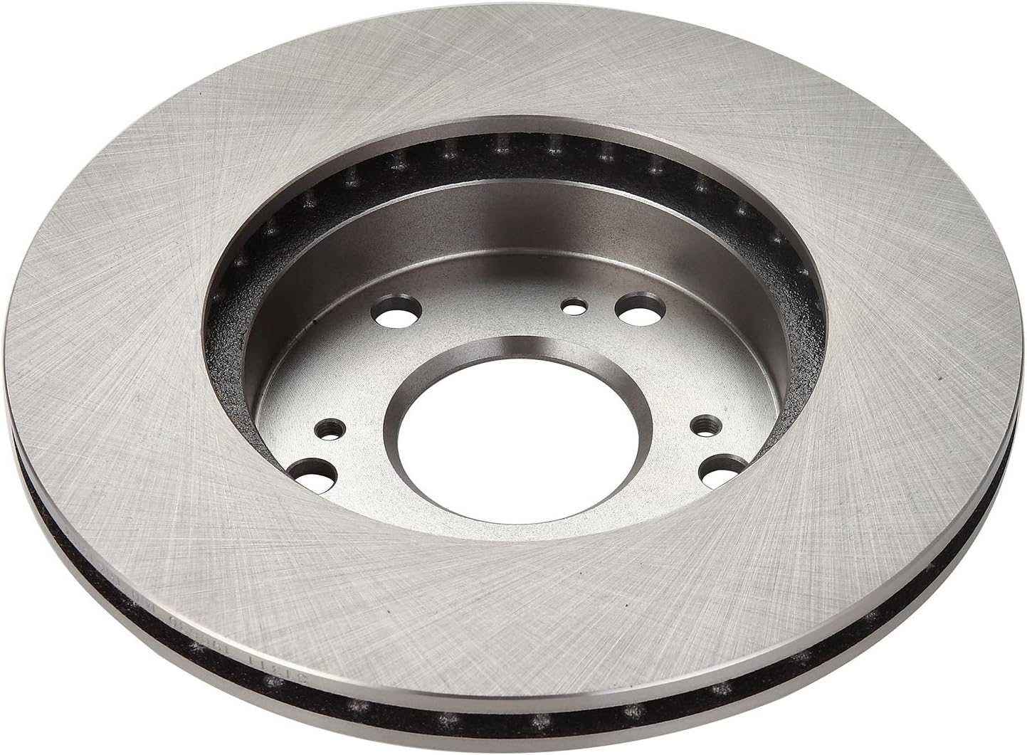 TRQ Front Brake Pad and Rotor Set Semi Metallic Vented Rotors Compatible with 2006-2011 Honda Civic