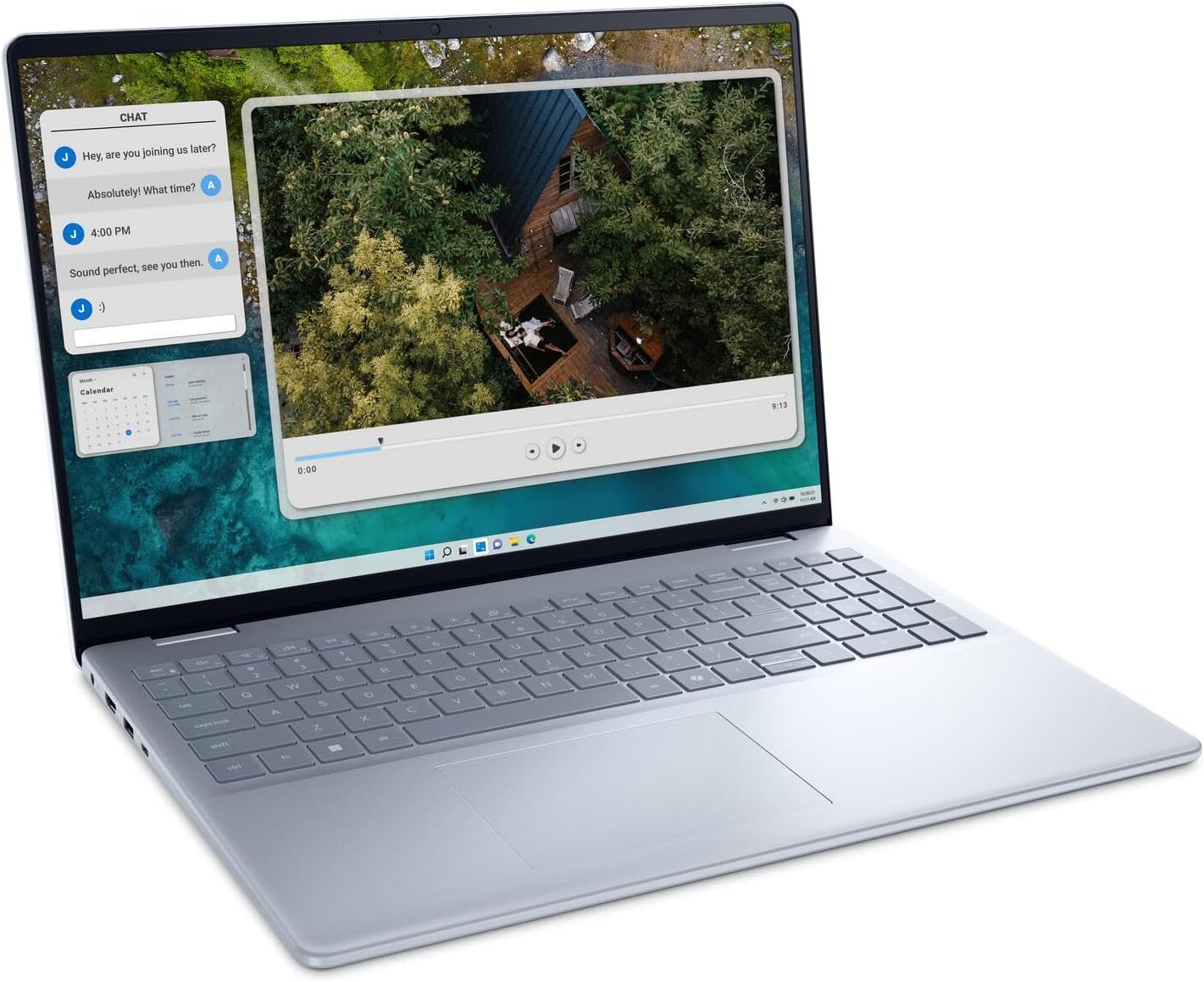 Dell Inspiron 16 5645 Business AI PC Laptop 16' WUXGA Anti-Glare Comfortview Plus AMD Octa-core Ryzen 7 8840U (Beats i7-1355U) 16GB RAM 1TB SSD Type-C FHD Camera Win11